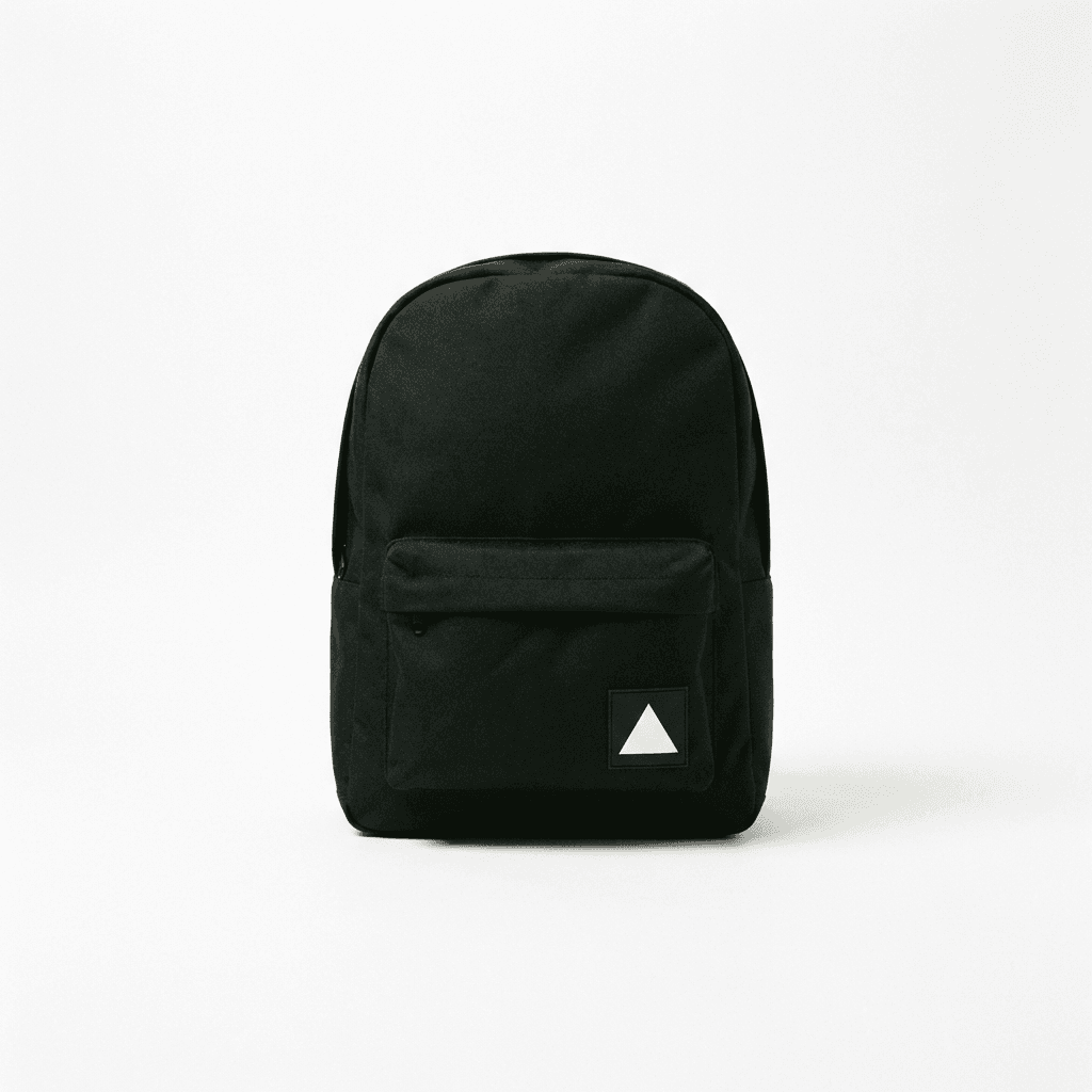 Minimal Black Backpack